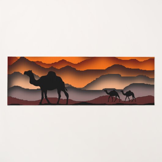 Camel Yoga Mat (Voorkant (horizontaal))