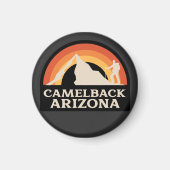 Camelback Arizona Wandelen Magneet (Voorkant)