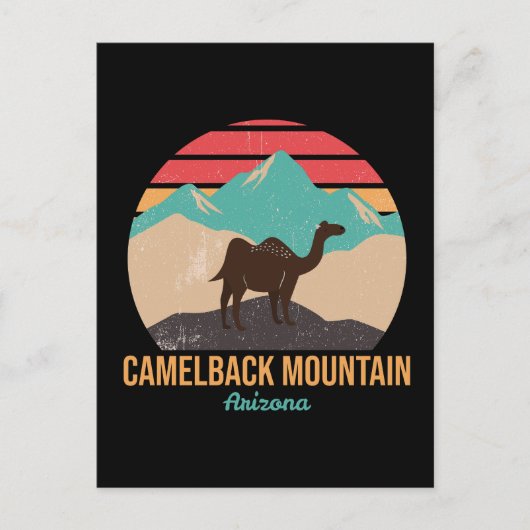 Camelback Mountain Arizona Briefkaart (Voorkant)