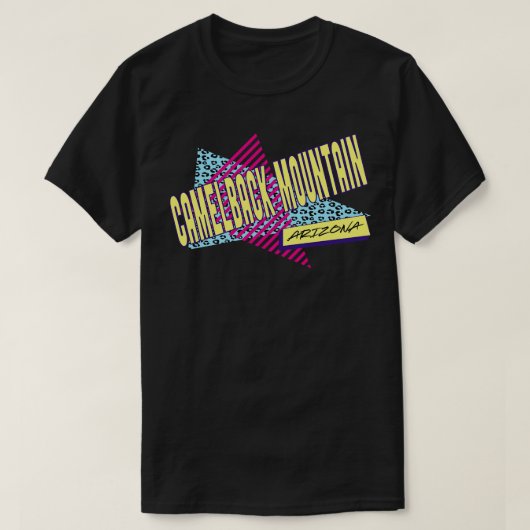 Camelback Mountain Arizona Pride 90s  Ninet T-shirt (Design voorkant)
