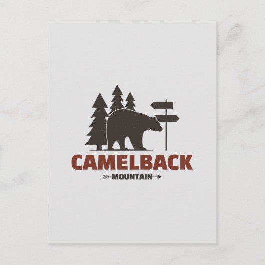 Camelback Mountain Briefkaart (Voorkant)