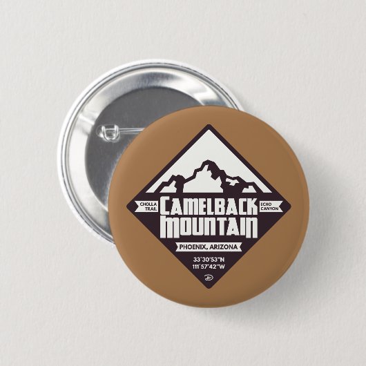Camelback Mountain - Button (Voorkant /achterkant)