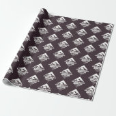 Camelback Mountain (Donker) - Wrapping Paper Cadeaupapier (Uitgerold)