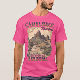 Camelback Mountain Echo Canyon Trail Arizona Hikin T-shirt