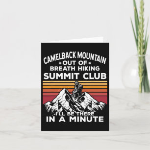 Camelback Mountain Out of Breath Hiking Summit Ik Kaart