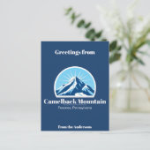 Camelback Mountain Poconos skigebied Briefkaart (Staand voorkant)