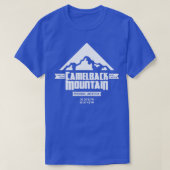 Camelback Mountain Silhouette T-shirt (Design voorkant)