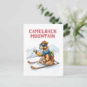 Camelback Mountain Ski Briefkaart (Staand voorkant)