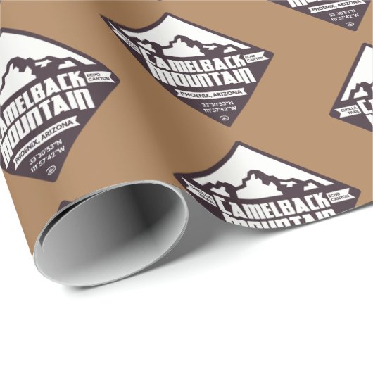 Camelback Mountain - Wrappapier Cadeaupapier (Rol Hoek)