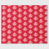 Camelback Mountain Xmas (rood) - Inpakpapier (Vlak)