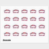 Camelback Spartans Ronde Sticker (Vel)
