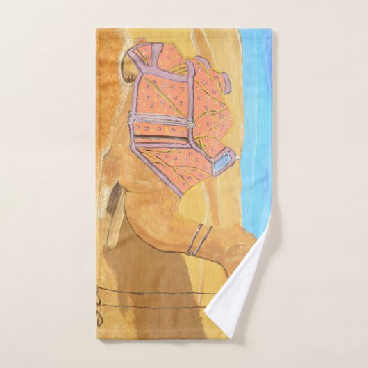 Camelbadhanddoeken Bad Handdoek (Handdoek)