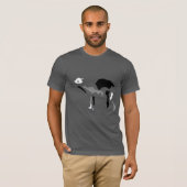 Camelflage Grayscale apparel T-shirt (Voorkant volledig)