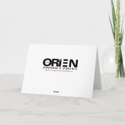 Camelflage verjaardagskaart kaart (Achterkant)