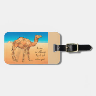 Camelflouge Bagagelabel