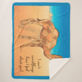 Camelflouge Sherpa Deken (Voorkant)