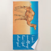 Camelflouge Strandlaken (Voorkant)