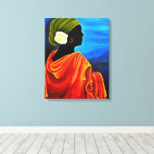 Camelia 2008 canvas afdruk (Insitu (Houten vloer))