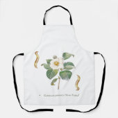 Camelia blanc schort (Voorkant)