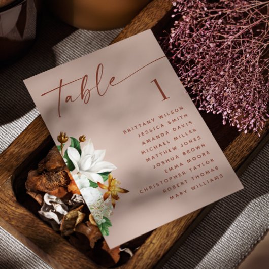  camelia. Bleek roze trouwzitgrafiek Kaart