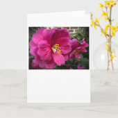 Camelia, kaart (Gele Bloem)