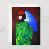 Camelia nam 2008 toe briefkaart (Voorkant / Achterkant)