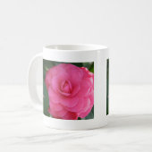 Camelia, Roze, met liefde! Koffiemok (Voorkant links)