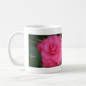 Camelia, Roze, met liefde! Koffiemok (Links)