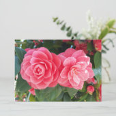 camelia's feestdagenkaart (Staand voorkant)
