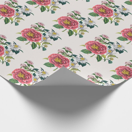 Camelia's-inpakpapier Cadeaupapier (Hoek)