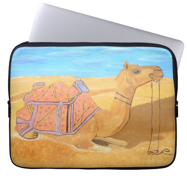 Camellaptophoes Laptop Sleeve (Voorkant)