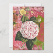 Camellia Bloemen 65e Verjaardagsbrunch Kaart (Voorkant)