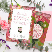 Camellia Bloemen 65e Verjaardagsbrunch Kaart