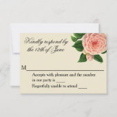 Camellia Botanical RSVP (Voorkant)