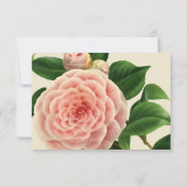  Camellia Botanical RSVP Kaartje (Achterkant)