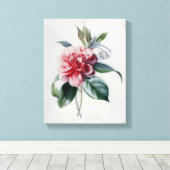 Camellia Canvas Afdruk (Insitu (Houten vloer))