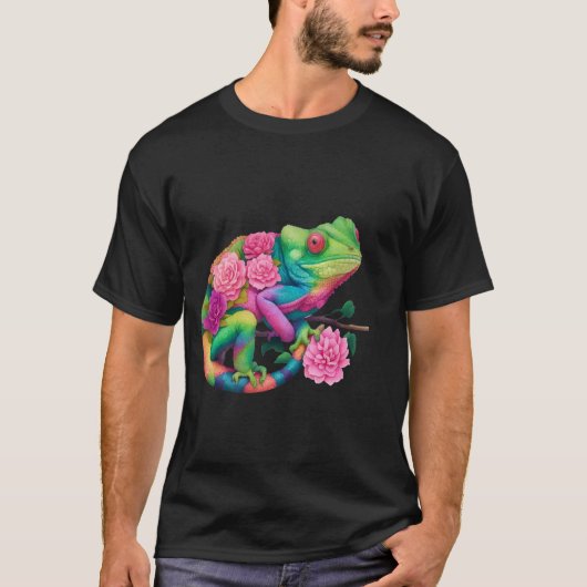 Camellia Chameleon T-shirt (Voorkant)