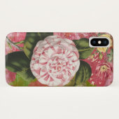  Camellia Collage Elegant Roze Case-Mate iPhone Case (Achterkant (horizontaal))