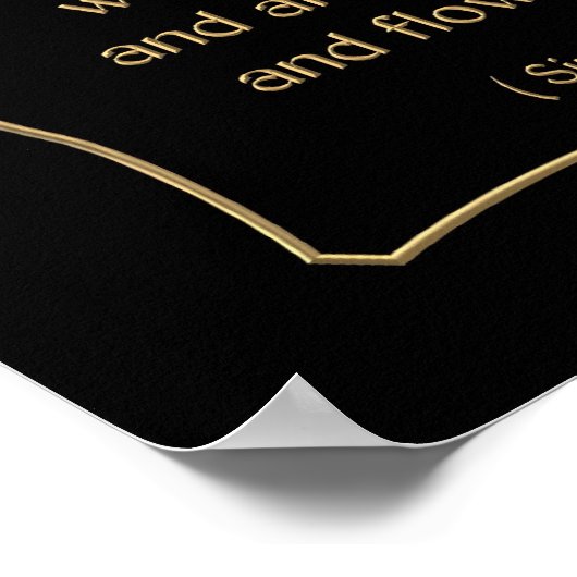 Camellia Flower en Bijbelcitaat uit Sirach 24: 21 Poster (Hoek)