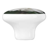 Camellia Flower Round Keramische Knop (Zijkant)