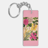 camellia, forsythia, rhododendron en acacia sleutelhanger (Voorkant Links)