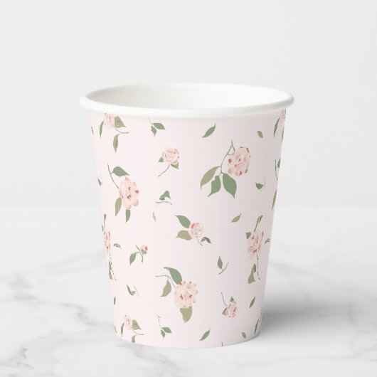 Camellia Garden Papieren Bekers (Voorkant)