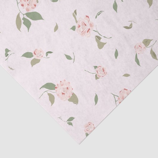 Camellia Garden Tissuepapier (Detail)
