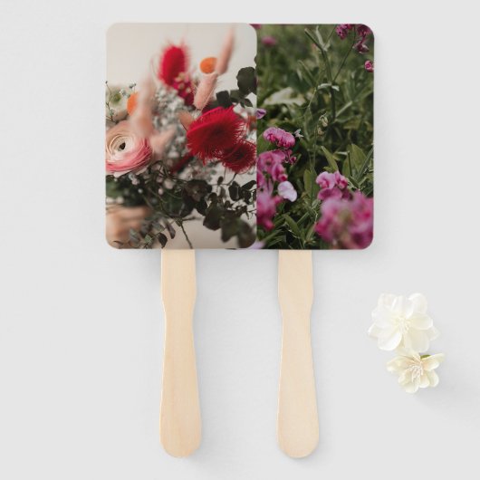 Camellia Handwaaier (Voorkant en achterkant)