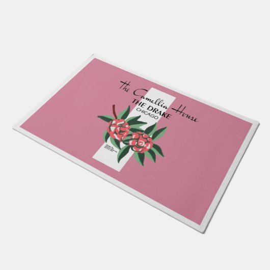 Camellia House, Drake Hotel, Chicago; 1940-1977 Deurmat (Schuin)