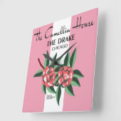 Camellia House, Drake Hotel, Chicago; 1940-1977 Vierkante Klok (Hoek)