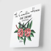 Camellia House, Drake Hotel, Chicago, IL Vierkante Klok (Hoek)