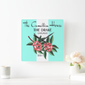 Camellia House, Drake Hotel, Chicago, IL Vierkante Klok (Huis)