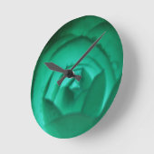 Camellia Hypnotic Wall Clock Ronde Klok (Hoek)