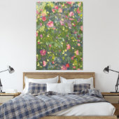 Camellia in Bloem 2014 Canvas Afdruk (Insitu (Slaapkamer))